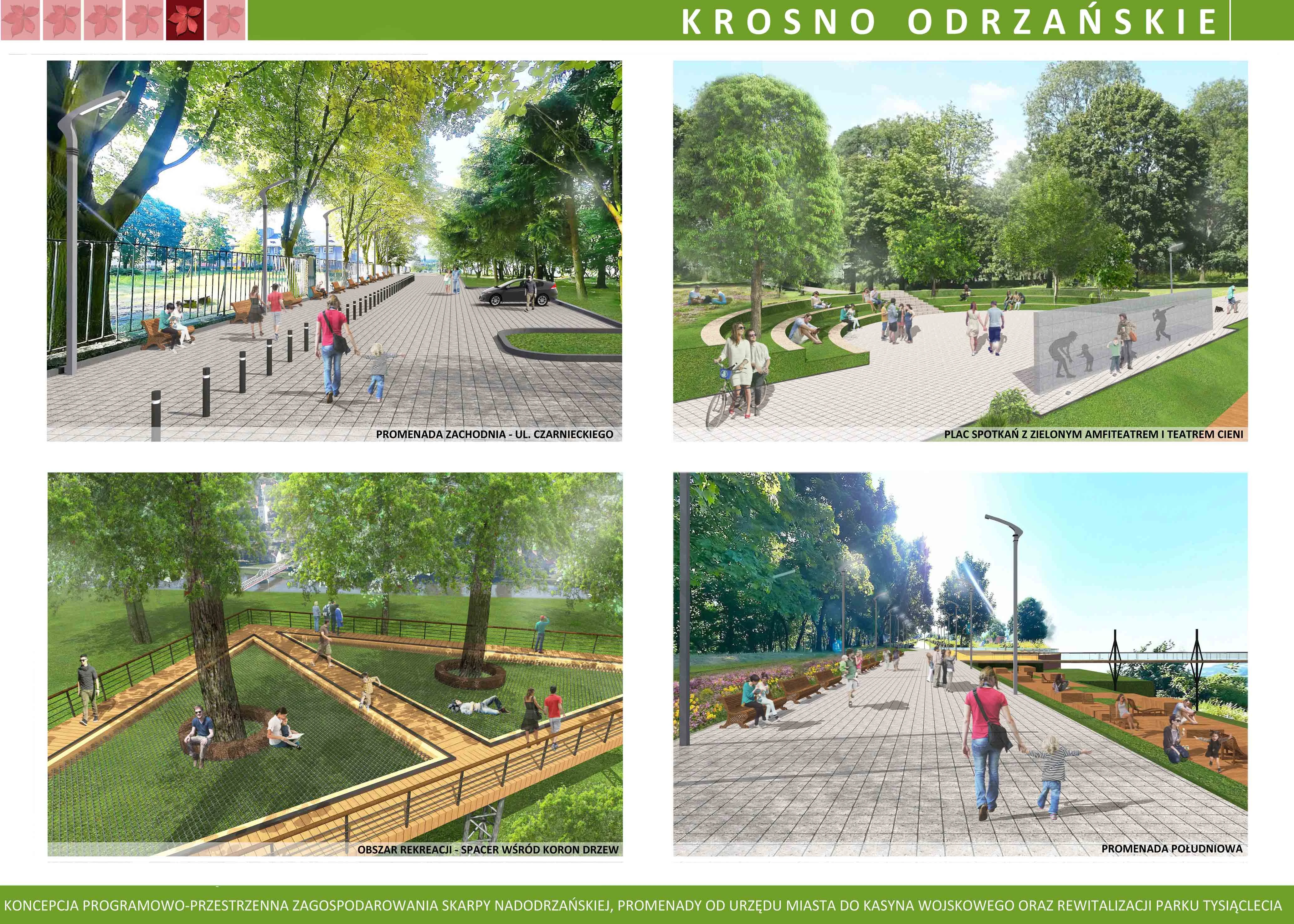 Skarpa nadodrzańska w Krośnie Odrzańskim — ujęcie 2