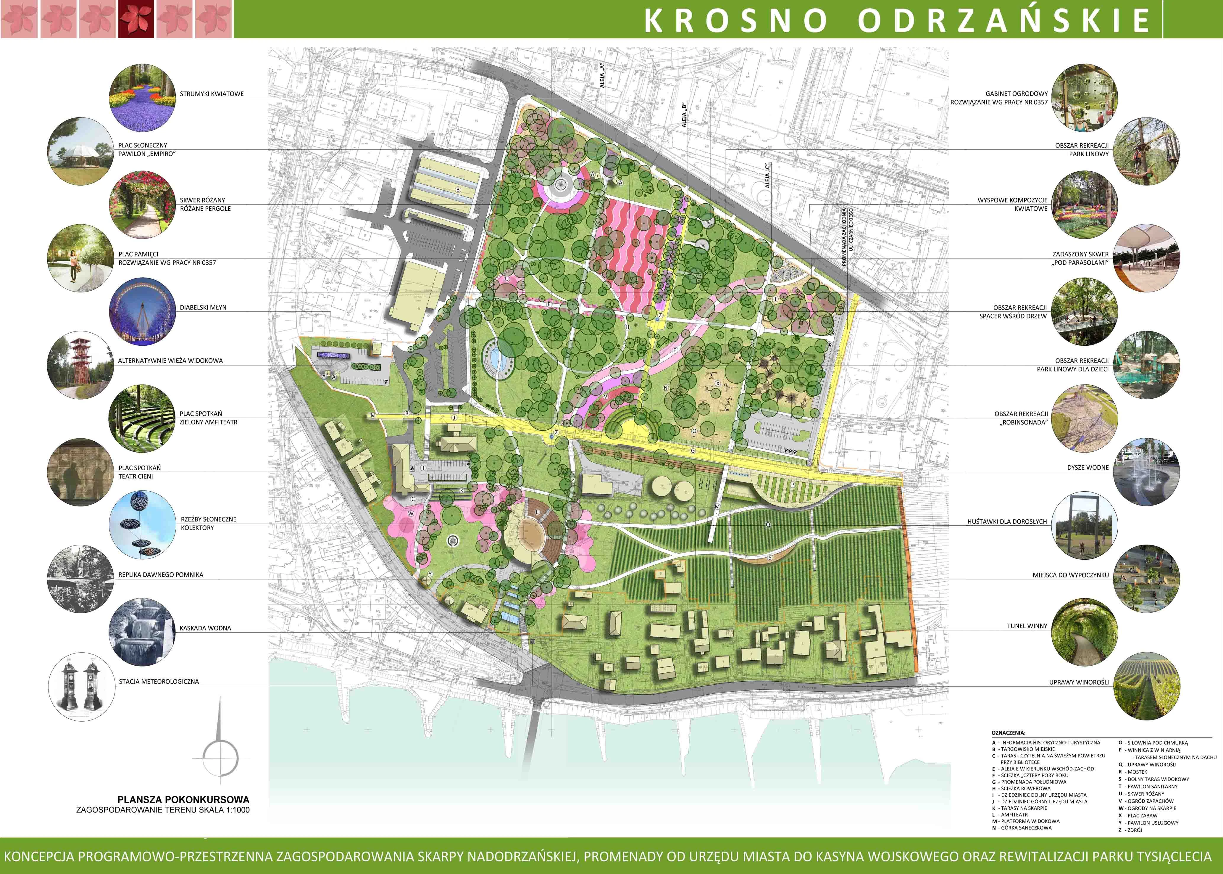 Skarpa nadodrzańska w Krośnie Odrzańskim — ujęcie 1
